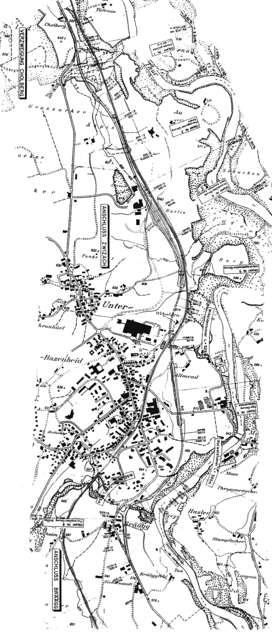 Schweiz | Strasse | T16 | Projekt Umfahrung&nbsp;Bazenheid