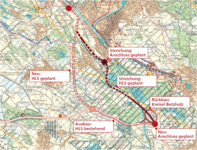 Quelle Bauamt der Kanton Zürich