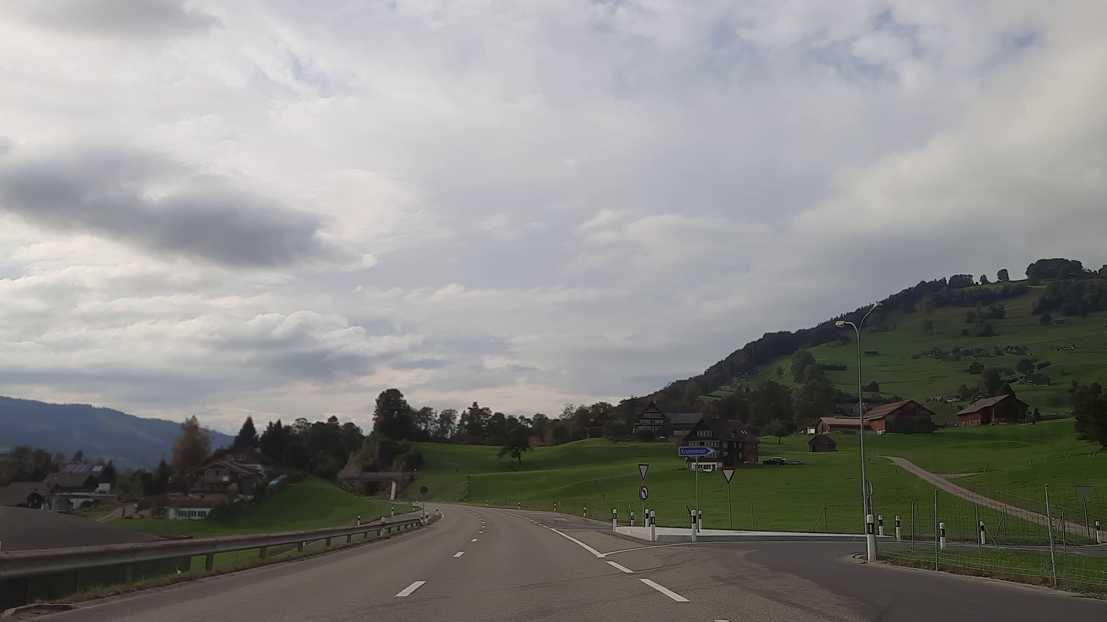 Hauptstrasse 16 | Abzweiger Krummenau | Anschluss Krummenau | Ausfahrt Krummenau | Umfahrung Krummenau