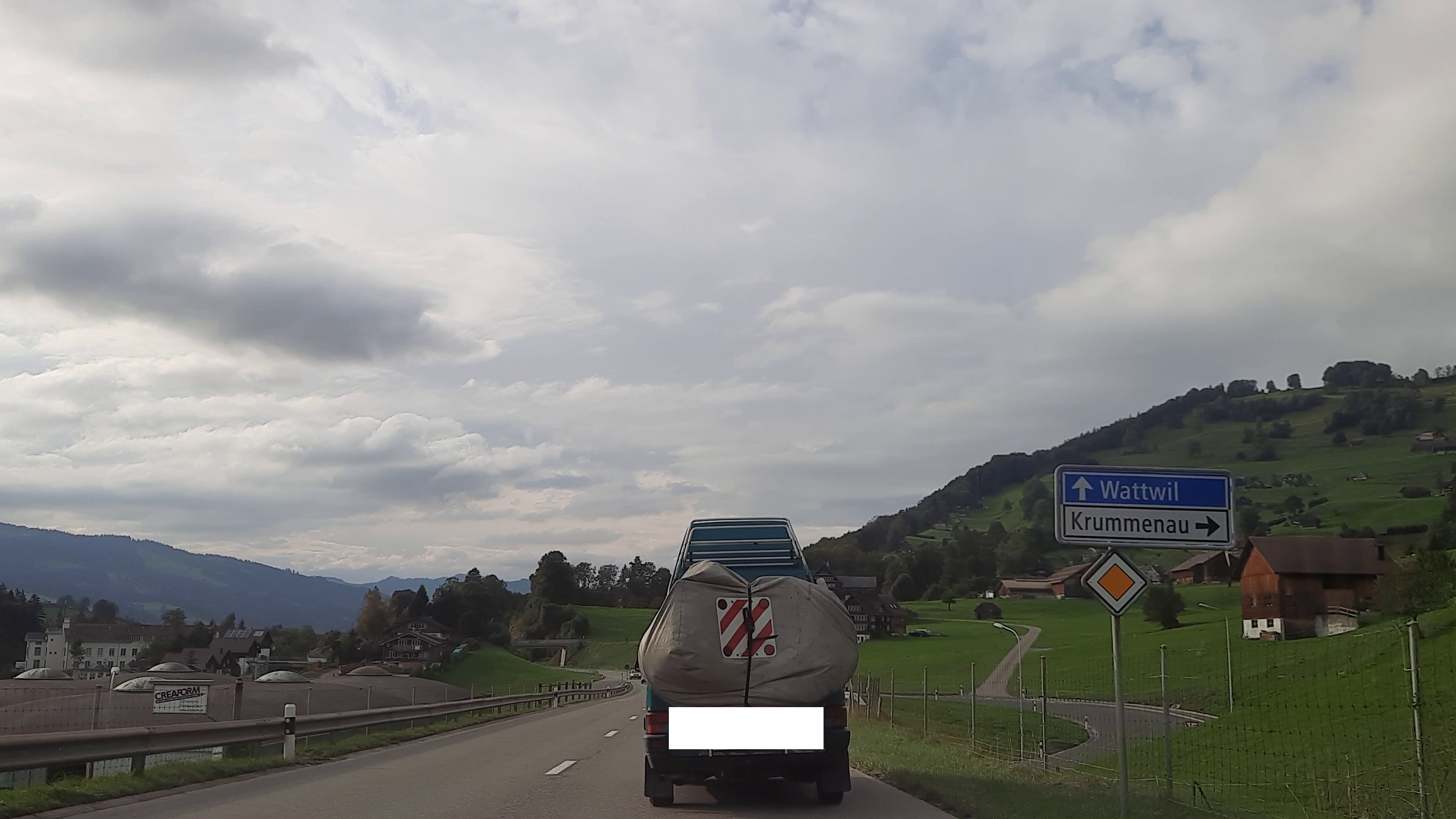 Hauptstrasse 16 | Abzweiger Krummenau | Anschluss Krummenau | Ausfahrt Krummenau | Umfahrung Krummenau