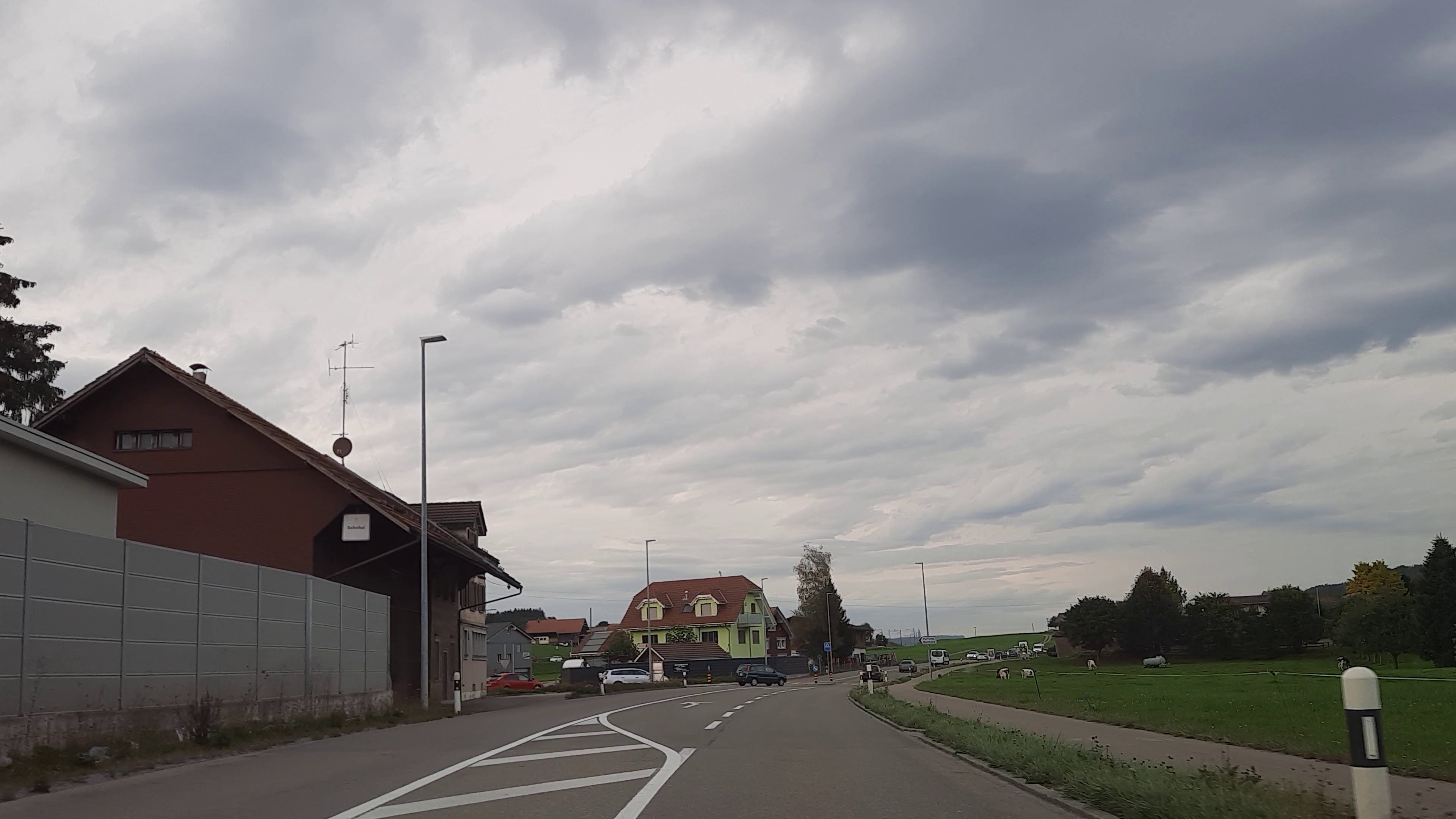 Hauptstrasse 16 | Einmündung Lütisburg Station Lenzenbühl | Abzweiger nach Mosnang | Abzweiger nach Hulftegg | Einmündung Lenzenbühl | Lenzenbühl Einmündung