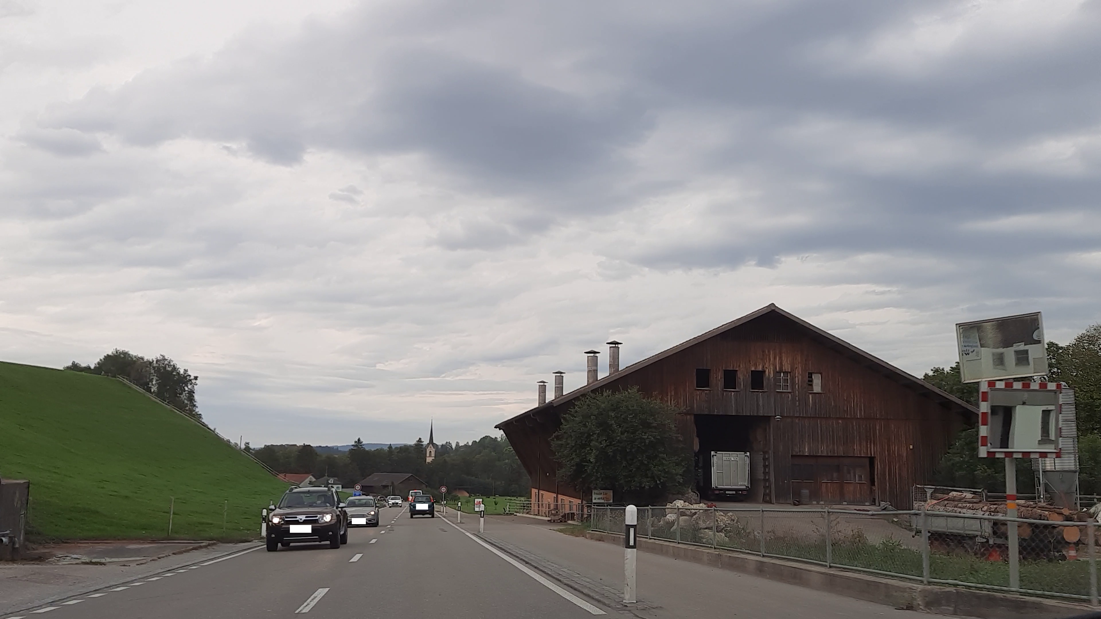 Hauptstrasse 16 | Einmündung Lütisburg Station Neugonzenbach, von Bütschwil, von Wattwil, nach Lütisburg, nach Bazenheid, nach Wil