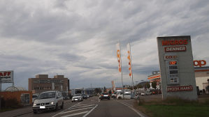 Hauptstrasse 16 | Abzweiger Stelz Einkaufszentrum | Einfahrt Stelz Einkaufszentrum | Einkaufszentrum Stelz Einfahrt