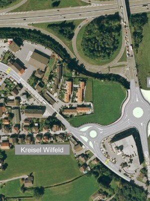 Schweiz | Strasse | H16 / T16 | Projekt Die drei Wiler&nbsp;Kreisel