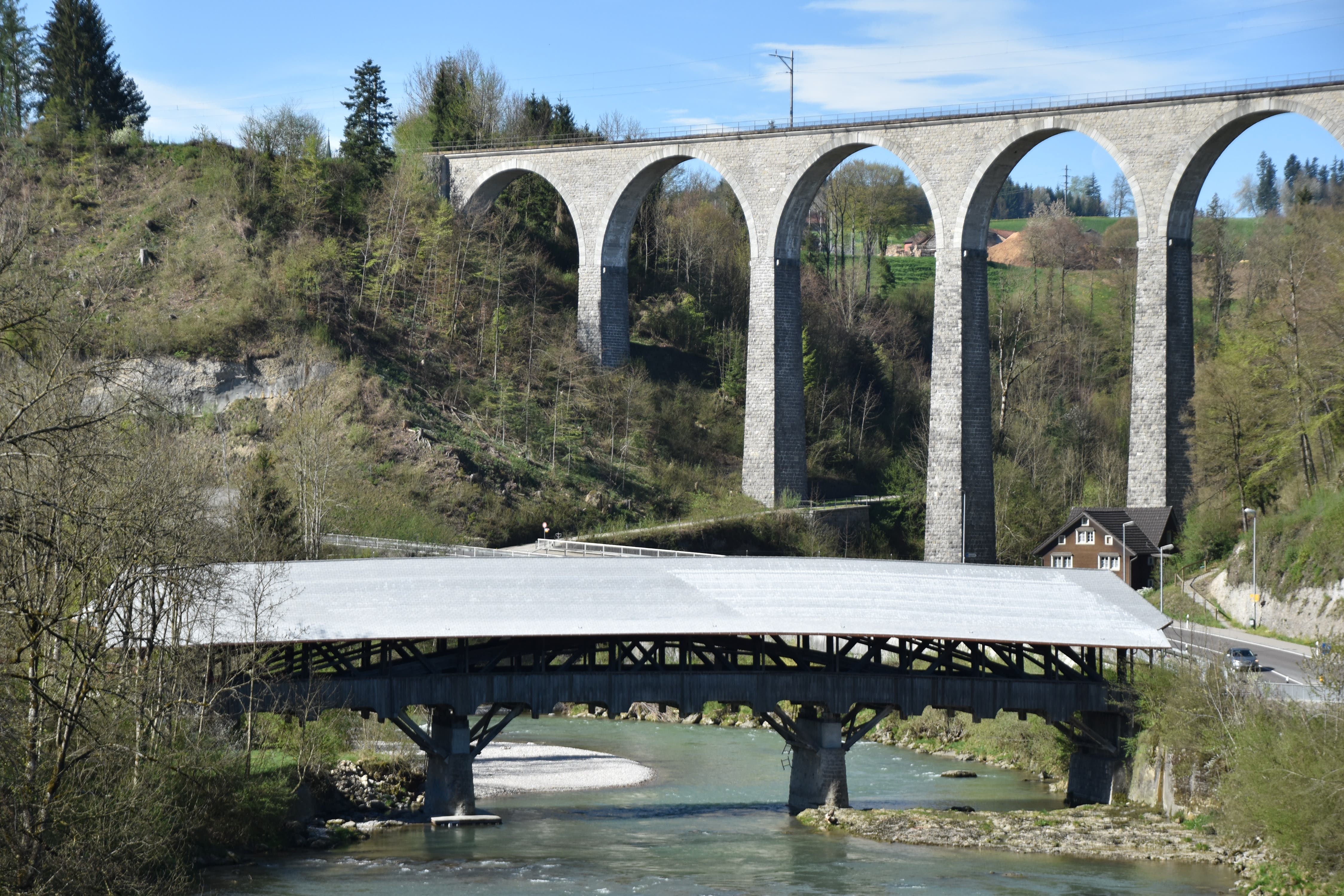 Hauptstrasse 16 | Lütisburger Thurbrücke | Lutisburger Eisenbahnviadukt Gonzenbach
