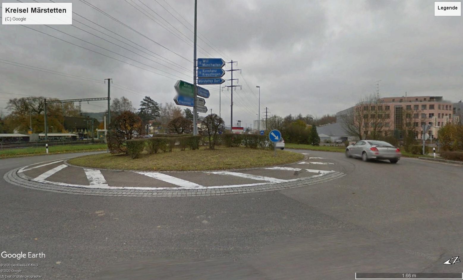 Hauptstrasse 16 / Nationalstrasse N23 / Nationalstrasse A23 | Kreisel Märstetten | Märstetter Kreisel