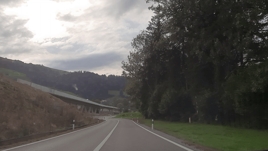 Autostrasse T16 | Ebnat Kappel Stegrüti Thurbrücke | Thurbrücke Stegrüti | Thurbrücke Ebnat Kappel Stegrüti | Autostrassenviadukt Thur | Umfahrung Wattwil