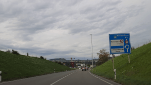 Autostrasse | Kreisel Rickenbach Breite | Rickenbach Kreisel Breite | Kreisel Rickenbach Breite