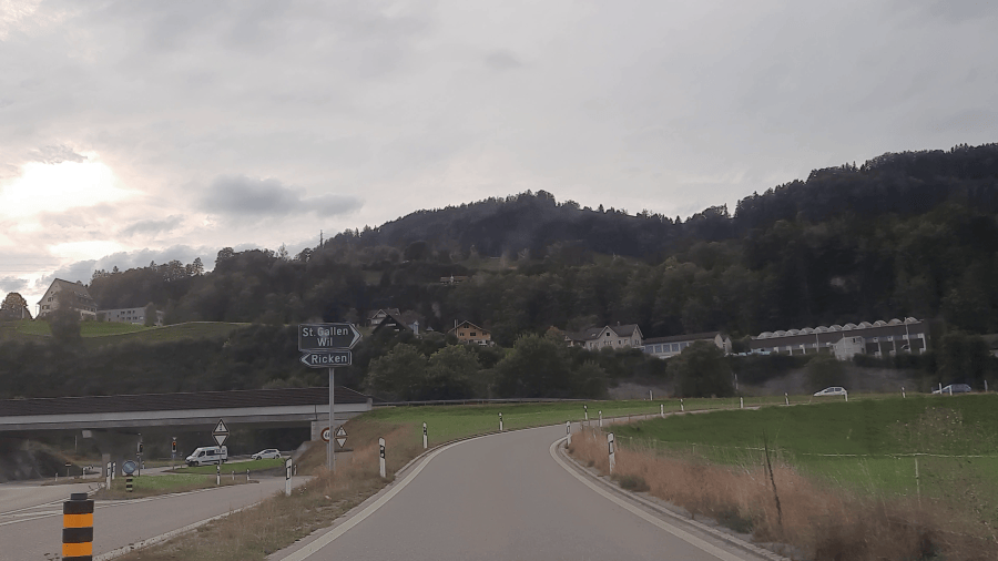 Autostrasse T16 / Autostrasse T8 | Anschluss Wattwil Flooz | Einfahrt Wattwil Flooz | Wattwil Anschluss Flooz | Wattwil Einfahrt Flooz | Umfahrung Wattwil | Umfahrung Lichtensteig