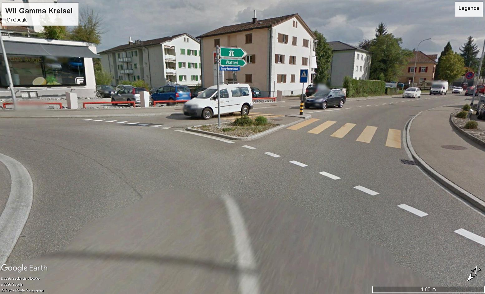 Hauptstrasse 7 / Autobahn A1 / Autostrasse T16 | Wil Gamma Kreisel | Kreisel Gamma | Kreisel Wil Gamma