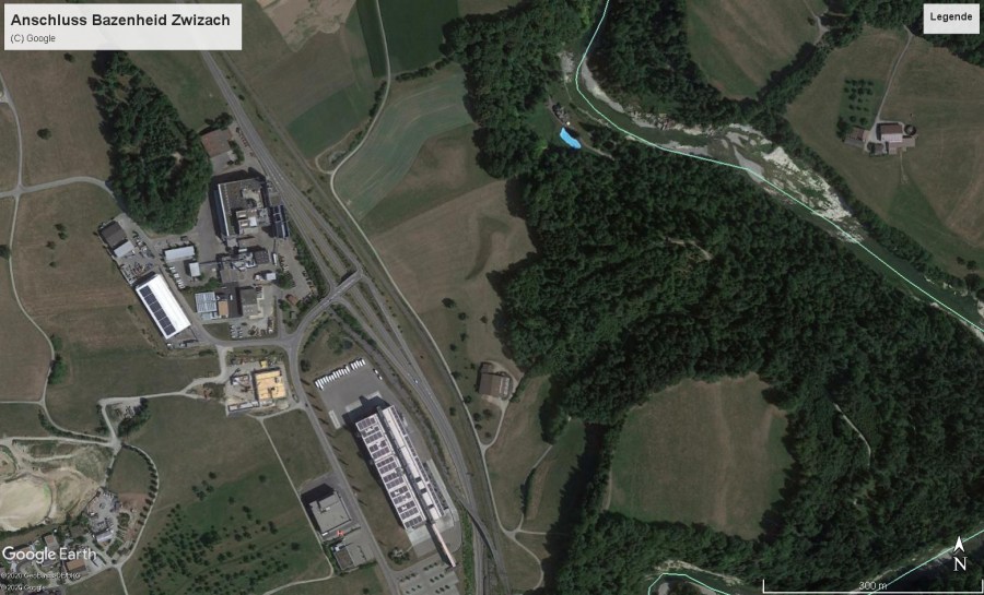 Autostrasse T16 | Anschluss Bazenheid Zwizach