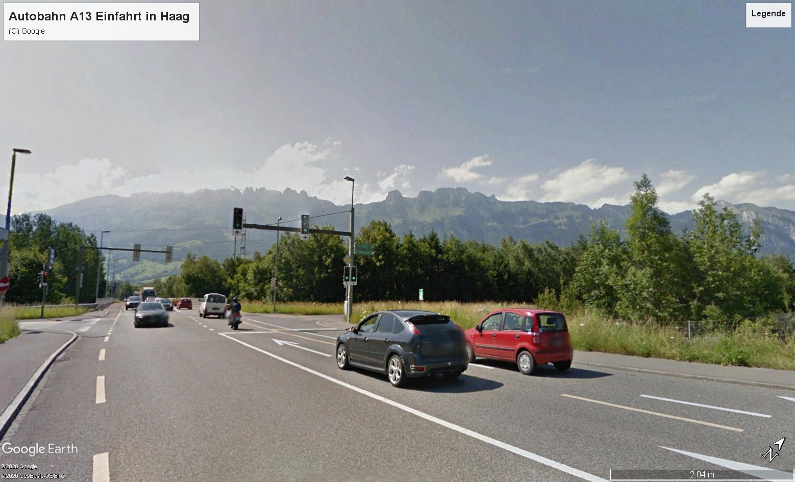 Hauptstrasse 16 / Autobahn A13 | Anschluss Haag