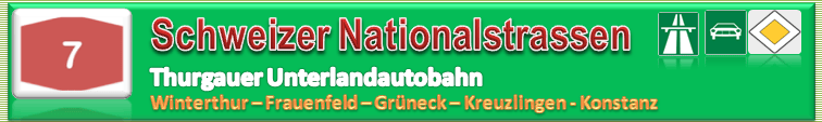 Schweiz | Strasse | N07 / A07 | Winterthur – Frauenfeld – Konstanz&nbsp;(D)